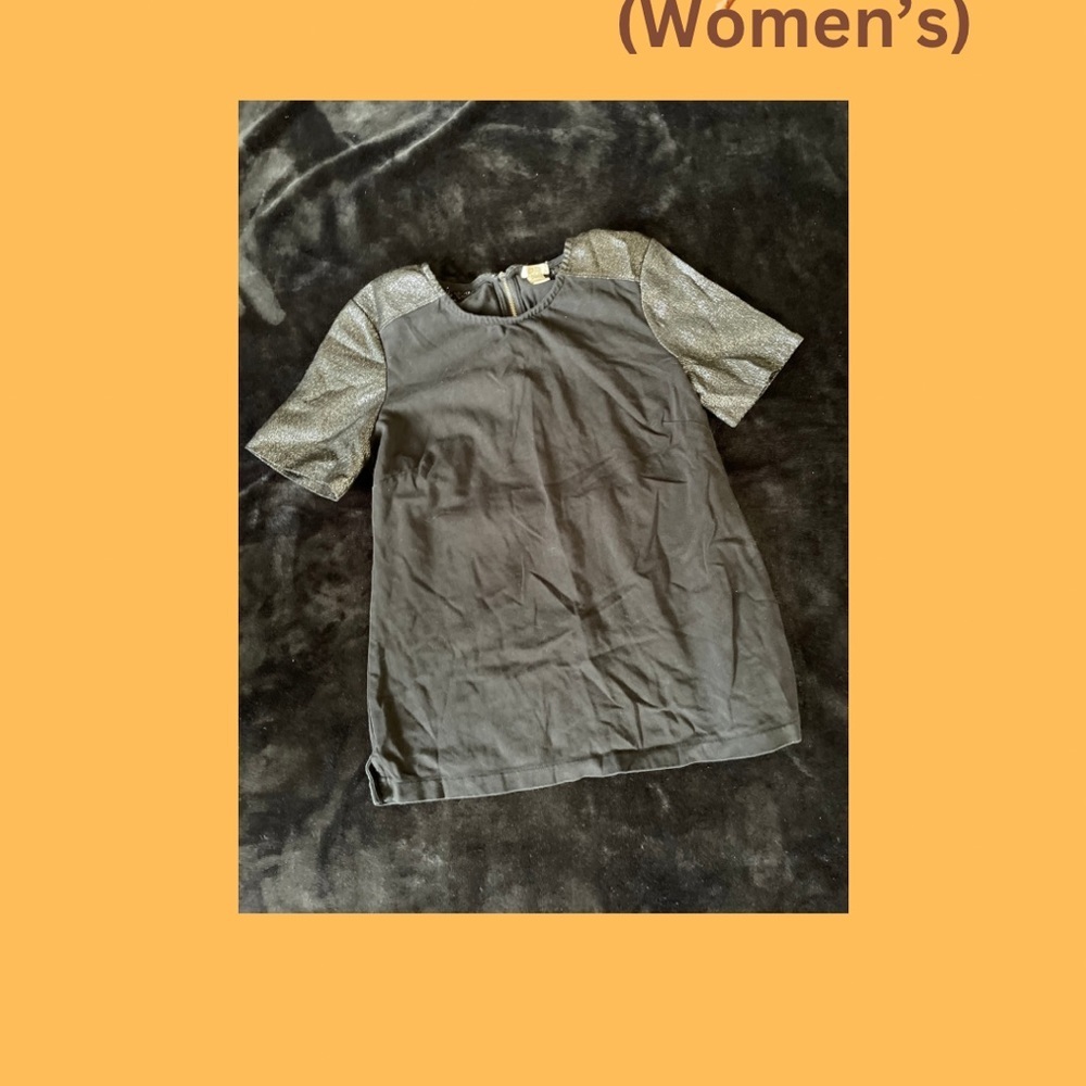 Shimmer Sleeve Tee